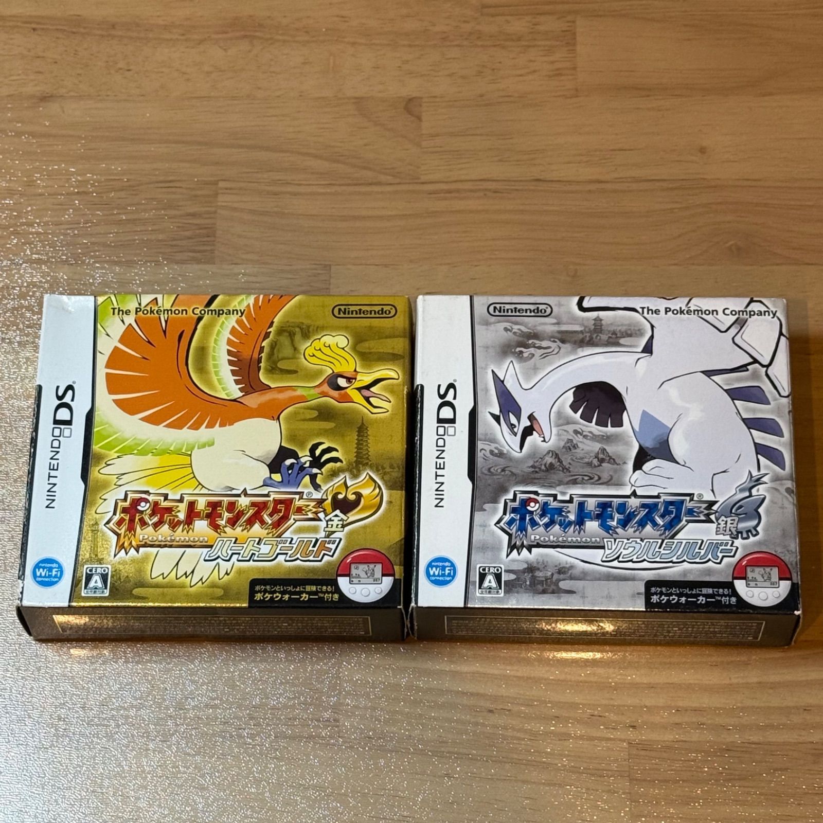 5-165【ソフト美品】DS ポケットモンスター ハートゴールド＆ソウル