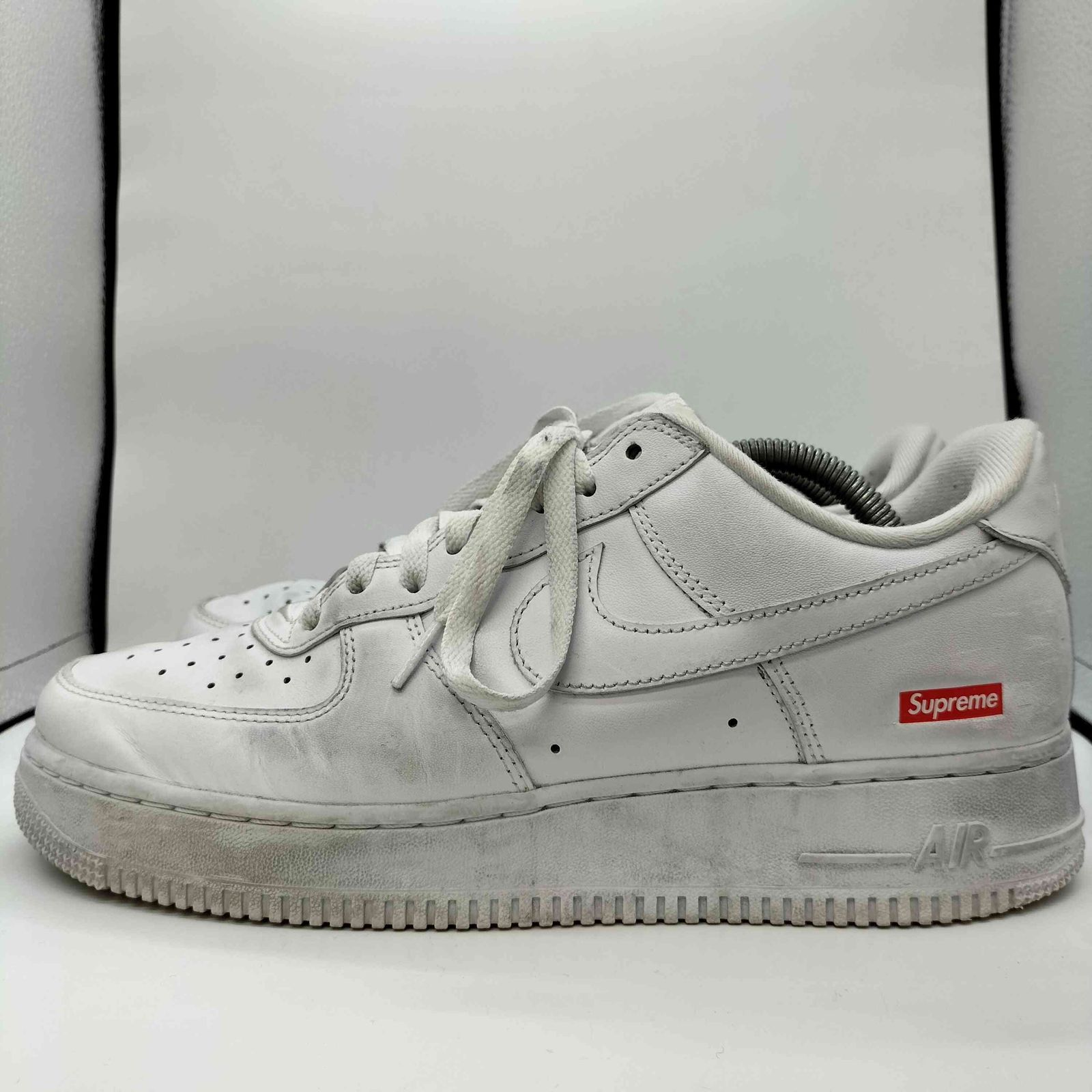 シュプリーム Supreme Air Force 1 Low White スニーカー メンズ JPN 