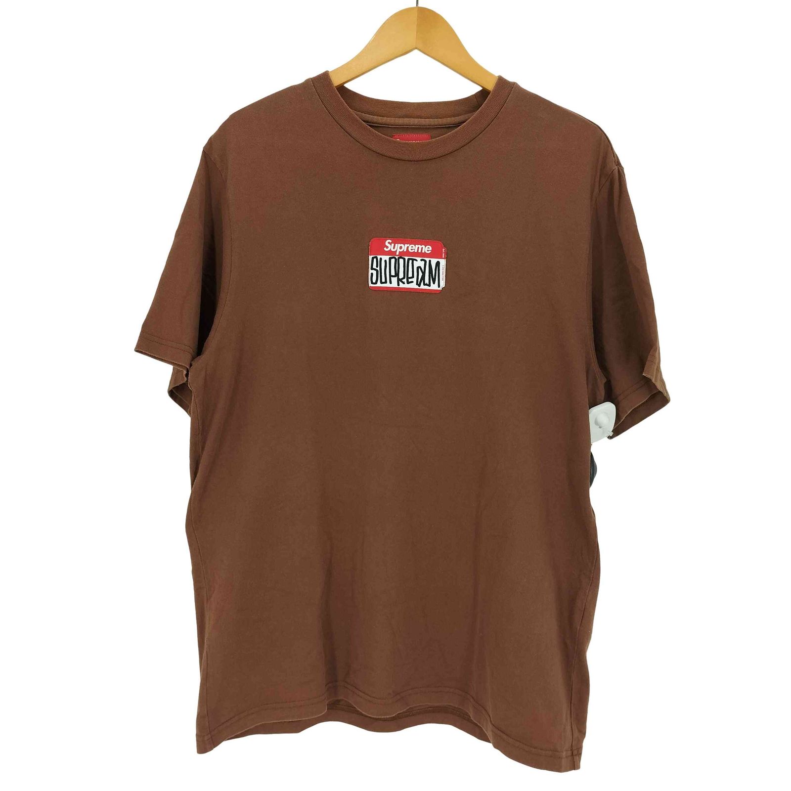 シュプリーム Supreme 21AW GONZ NAMETAG S/S TOP メンズ import：M