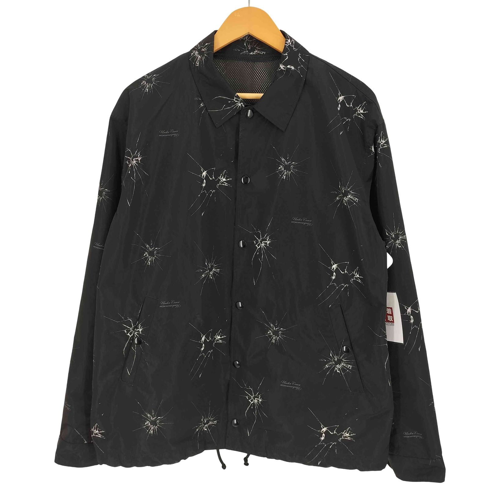 アンダーカバー UNDERCOVER 20SS CRACK 総柄 コーチジャケット メンズ JPN：4