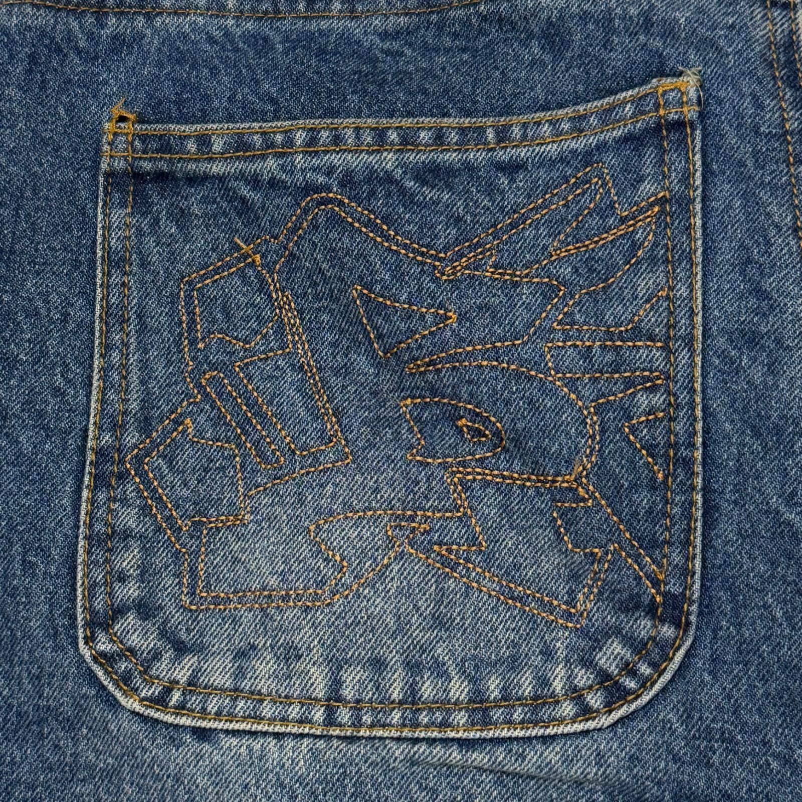 参考上代25300円 BlackEyePatch URBAN ARROWS STITCHED CARGO JEANS 