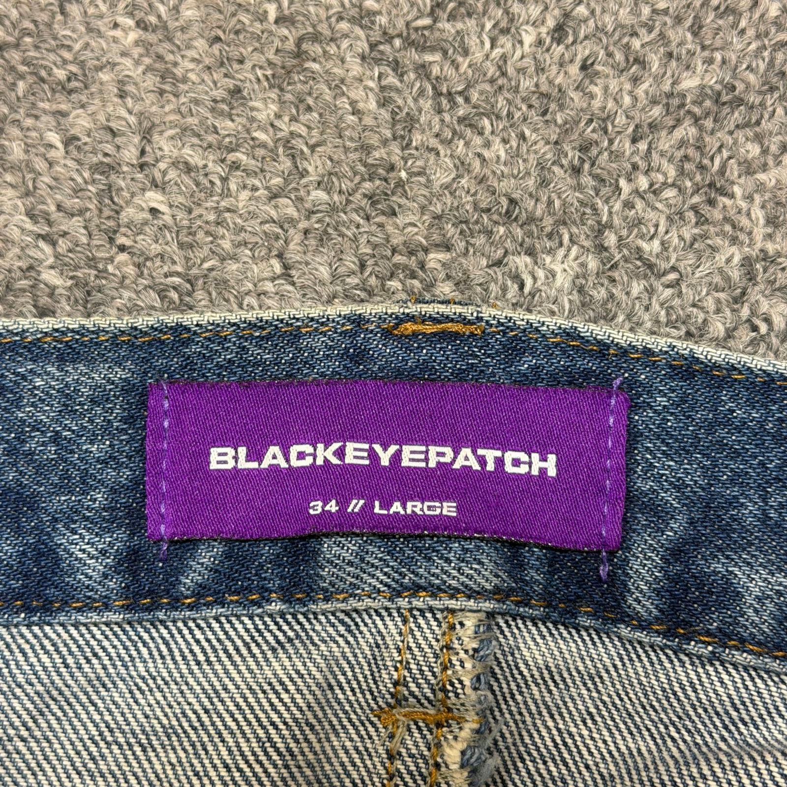 参考上代25300円 BlackEyePatch URBAN ARROWS STITCHED CARGO JEANS 