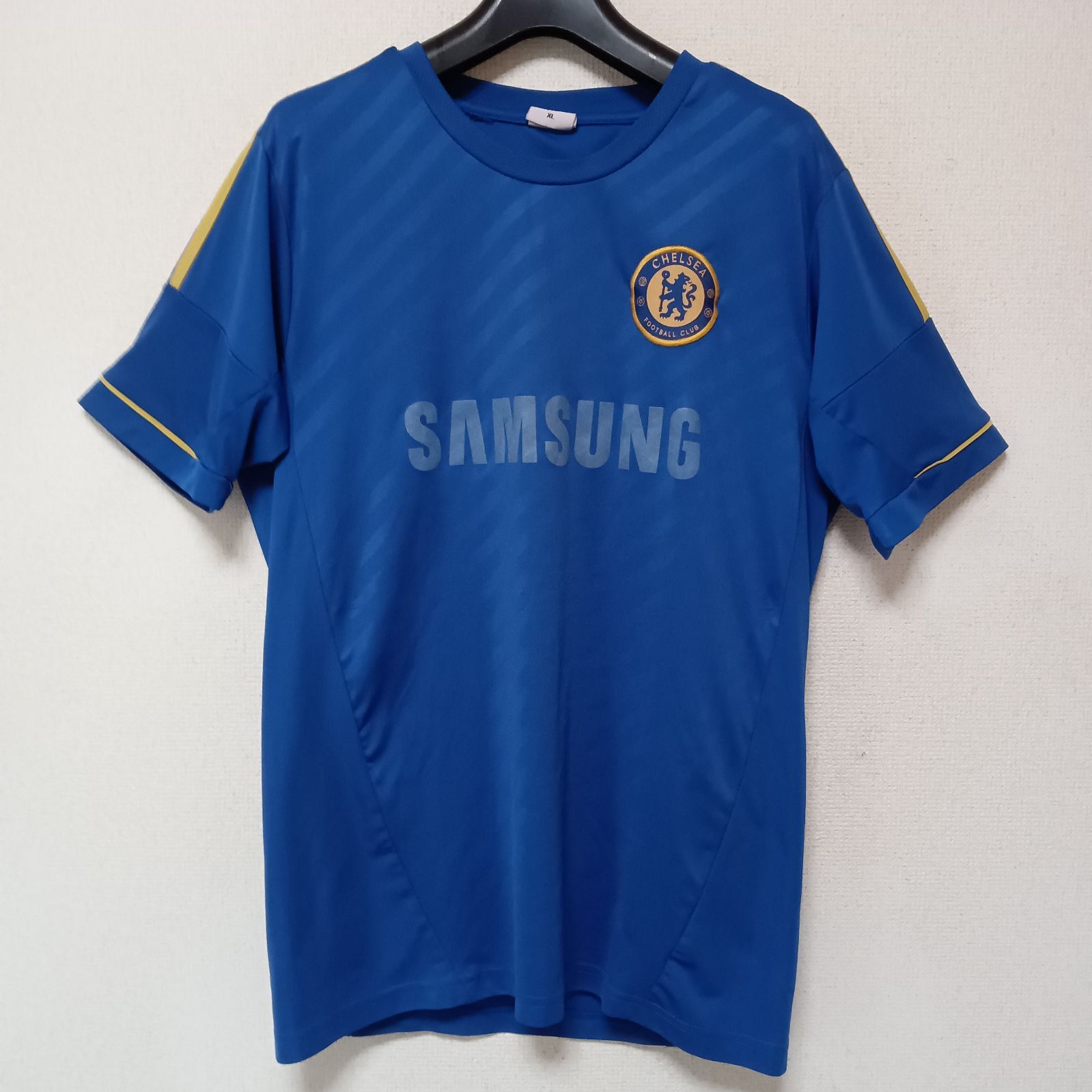 ChelseaチェルシーTシャツ半袖サッカープレミアリーグブルーサイズXL 