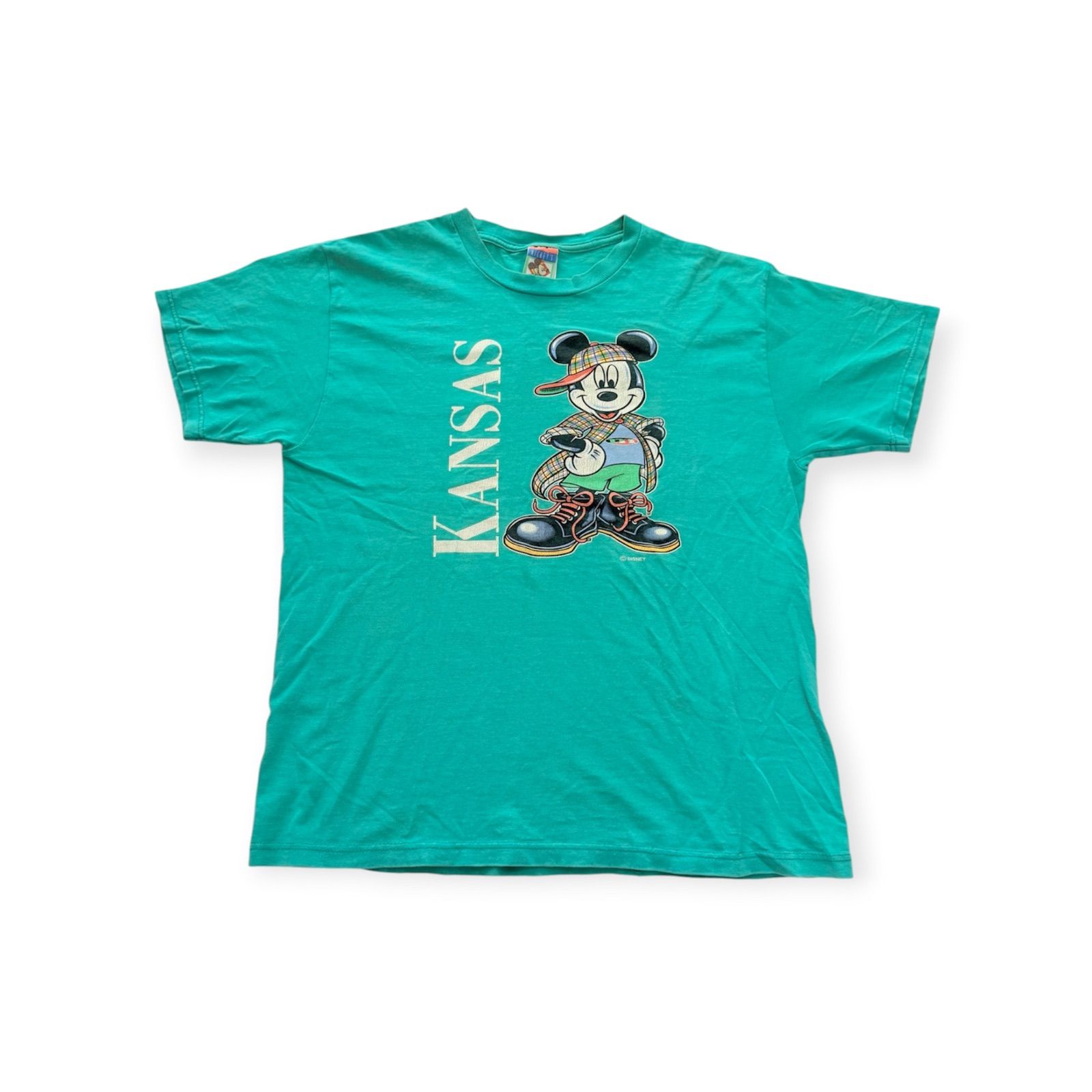 Size 150-160】vintage USA製 ミッキー Tシャツ - メルカリ