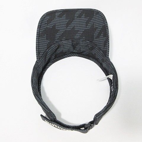 パーリーゲイツ PEARLY GATES ゴルフ サンバイザー チェック 千鳥柄