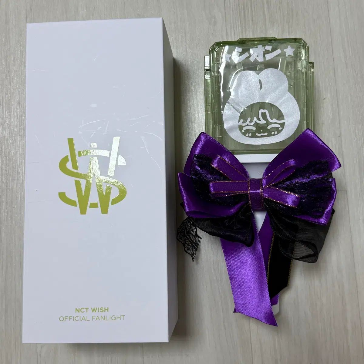 明日MEGAコンサート可能 ) NCT WISH NCT OFFICIAL FANLIGHT New ペンライト