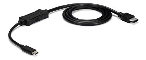 StarTech.com USBケーブル/USB-C - eSATA/HDD/SSD/ODDドライブ用/5 Gbps/TB3ts a801ff2a