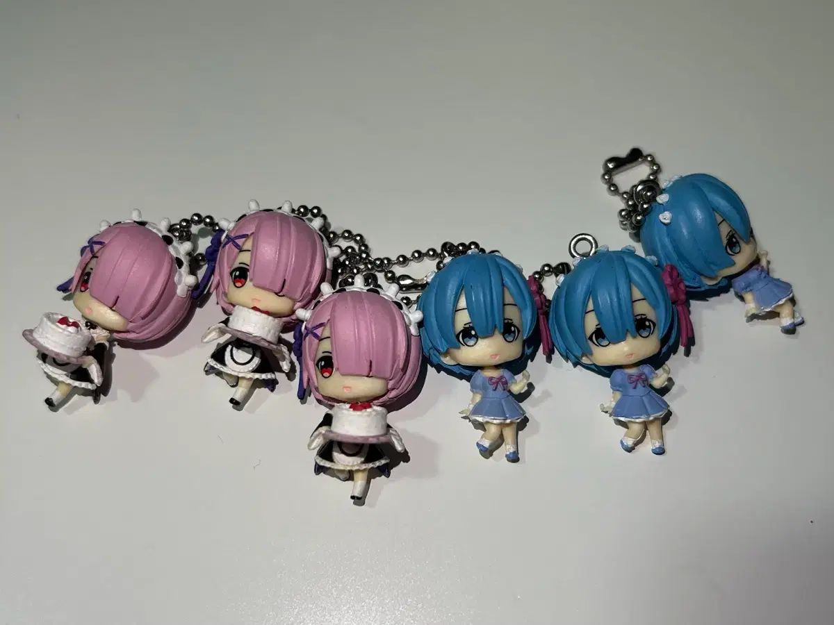 リゼロ レム ラム スウィングガチャ キーホルダー