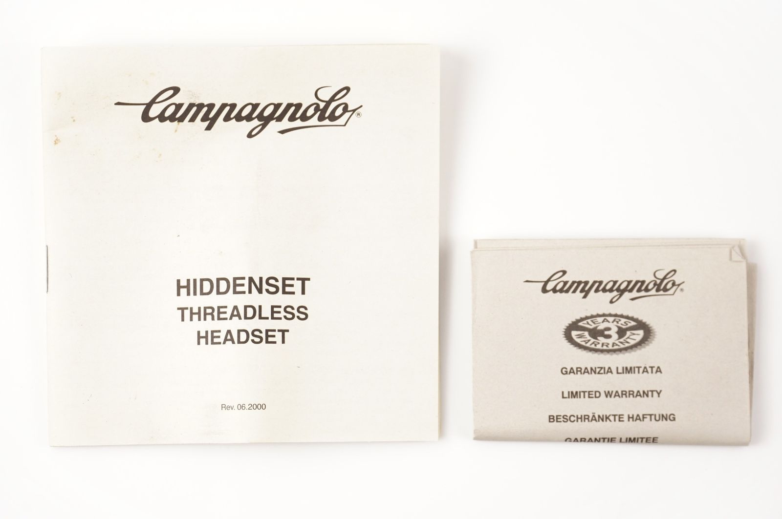 CAMPAGNOLO 「カンパニョーロ」 RECORD HIDDENSET 1-1/8 TTC ヘッド 