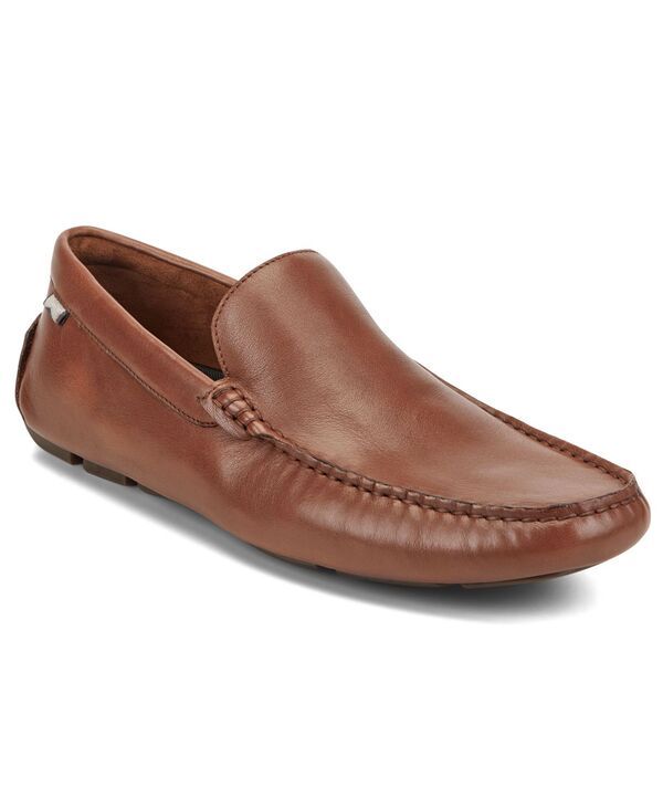 ケネスコール メンズ シューズ スリッポン・ローファー Kenneth Cole New York Mens Theo Casual SlipOn Loafer Medium Brown Leather ブラウン