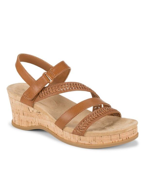 ベアトラップス レディース シューズ サンダル Baretraps Womens Ciara Wedge Sandals Dark Caramel