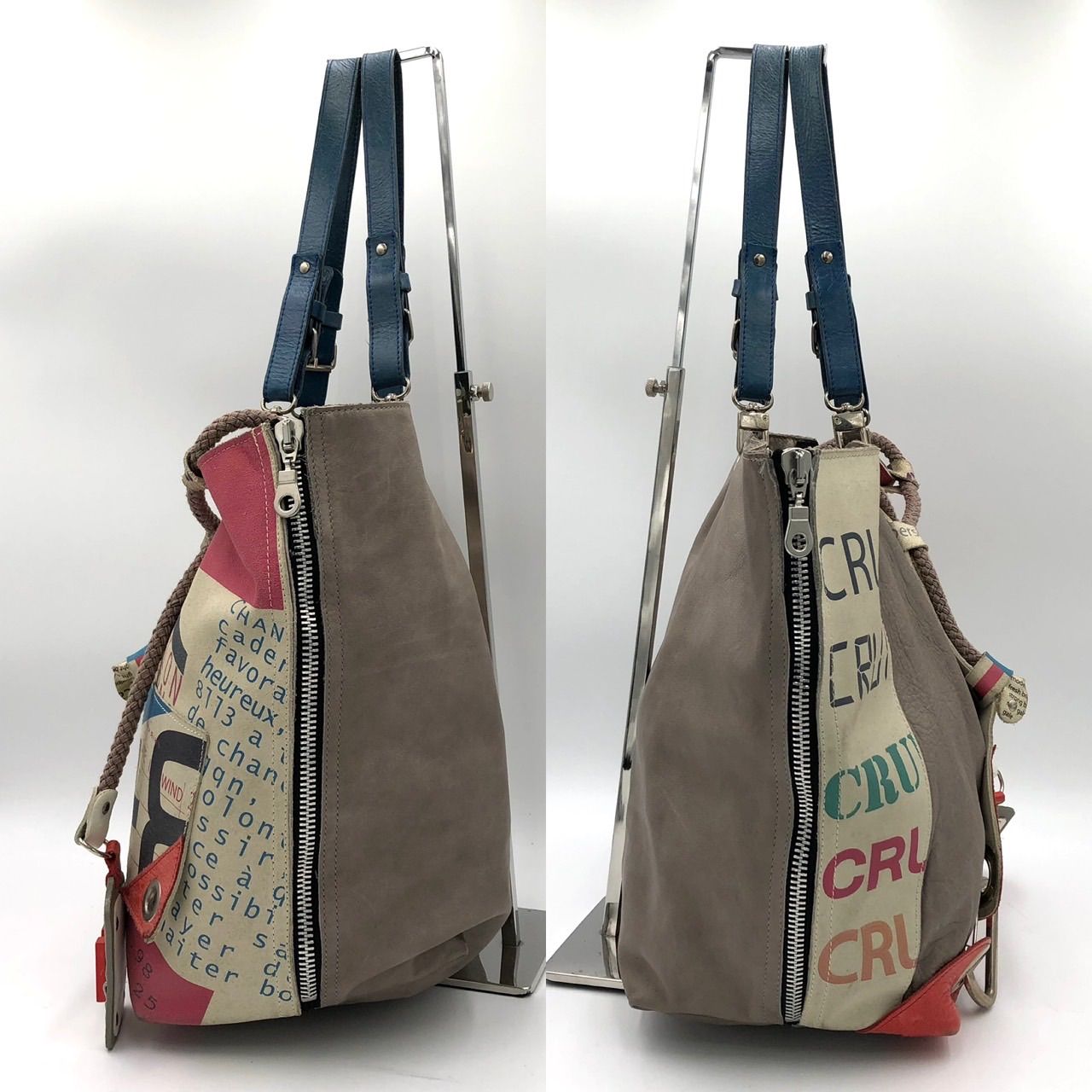 バーバラリール Barbara Rihl トートバッグ レザー マルチカラー 