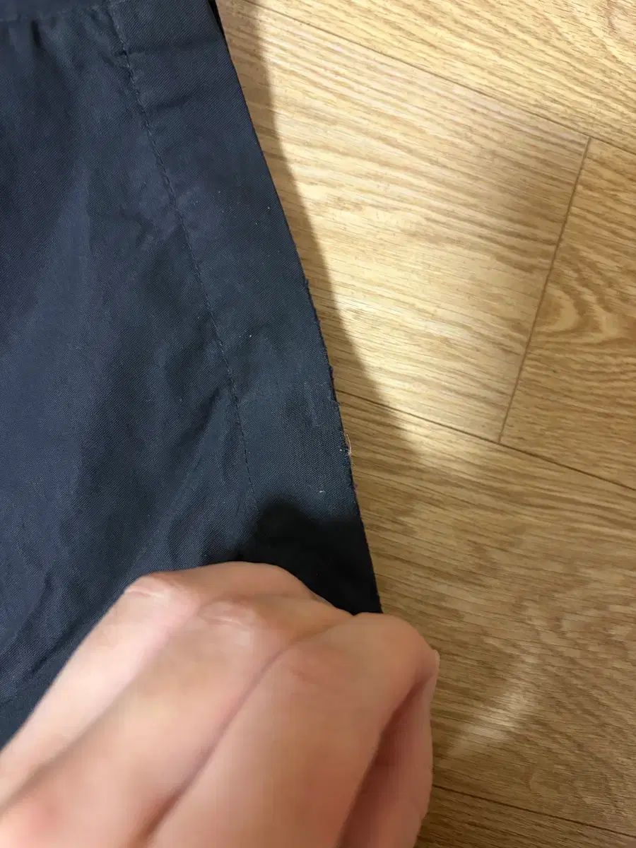 ポリテルトラックパンツ トリプル ブラック