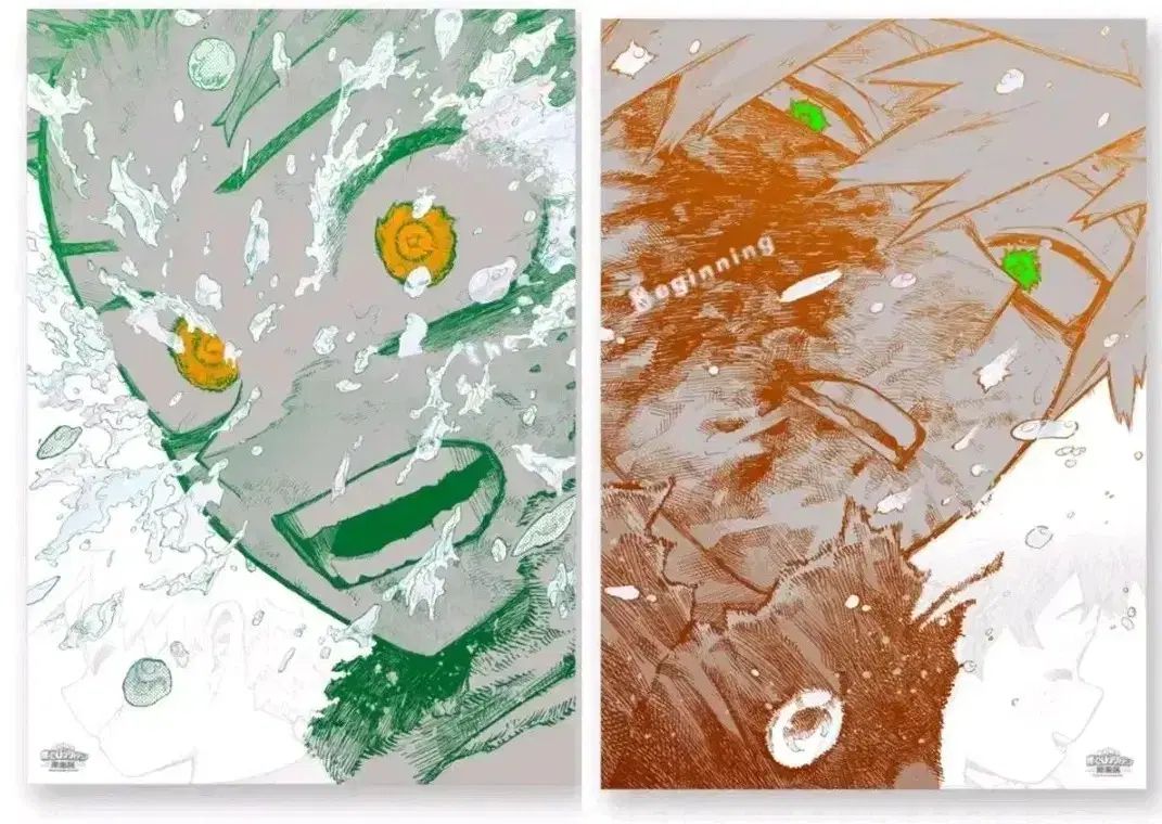 私 ヒーロー アカデミア さらに ビギニング 原画展 ポスター