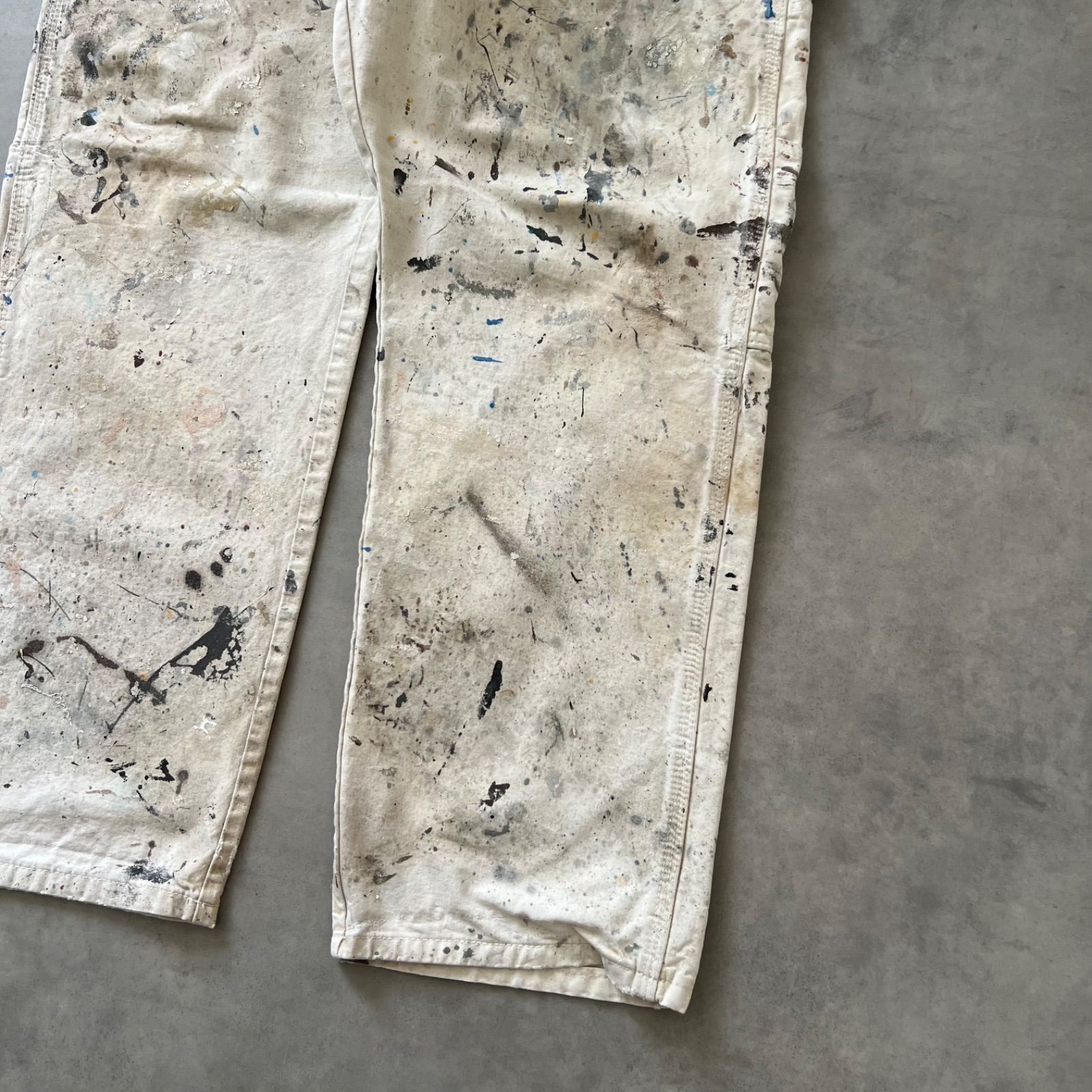 dickies white painter pants ディッキーズ ペインター