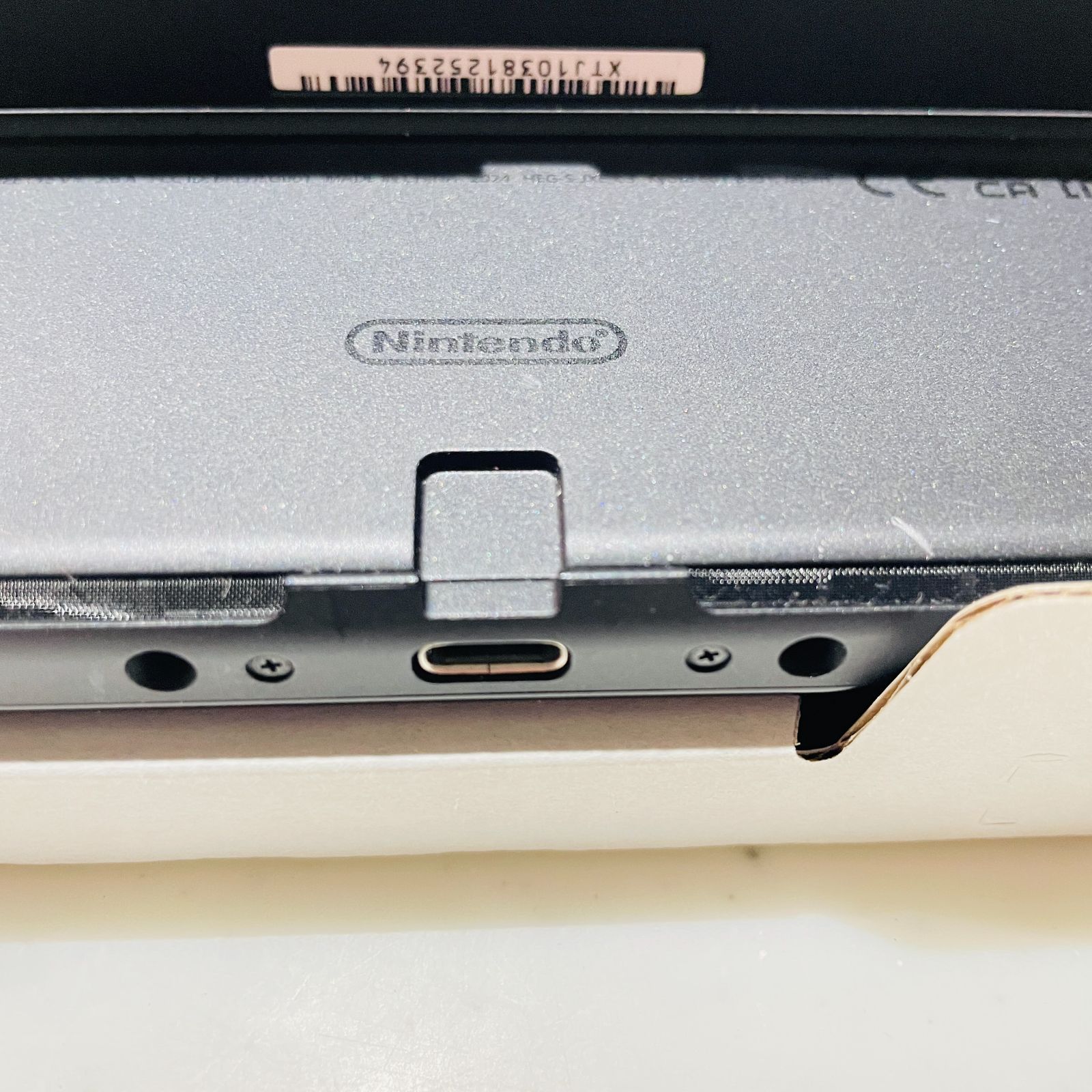 Switch 有機ELモデル ホワイト 動作良好 OLED 画面若干のスレあり 外箱