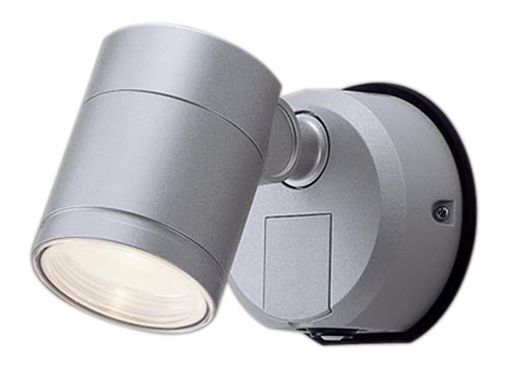 パナソニック(Panasonic)壁直付型LED電球色エクステリアスポットライトビーム角24度・集光タイプLEDフラットランプ交換型・防雨