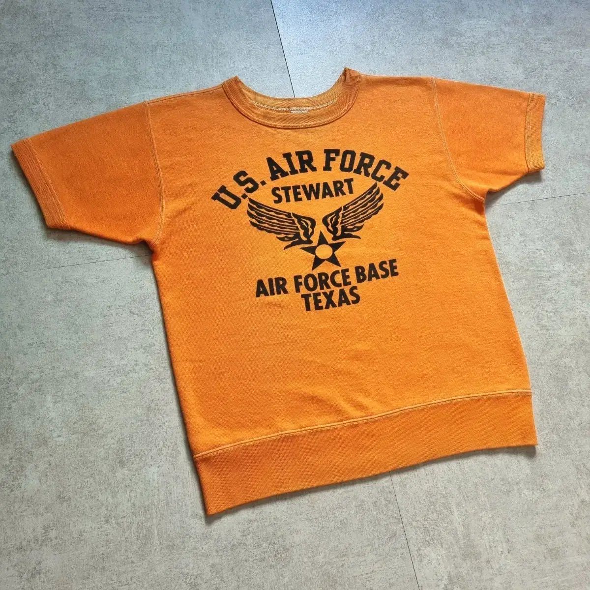バズリクソンズ USAF Orange S/S スウェットシャツ