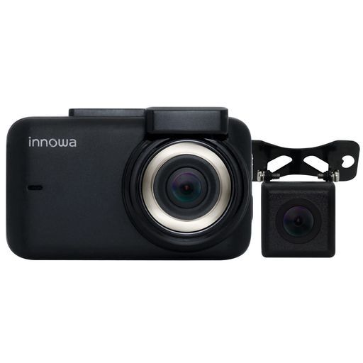 innowaJourneyPlusS(電源直結モデル)ドライブレコーダー前後デュアルカメラフルHDWi-FiGPS160度広角常時/衝撃録画駐車監視2年保