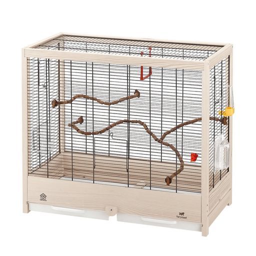 ファープラスト鳥かごジュリエッタ5ブラック小型鳥用