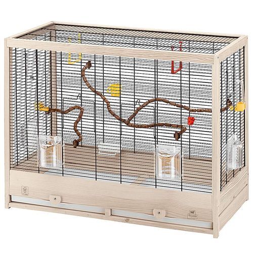 ファープラスト鳥かごジュリエッタ6ブラック小型鳥用