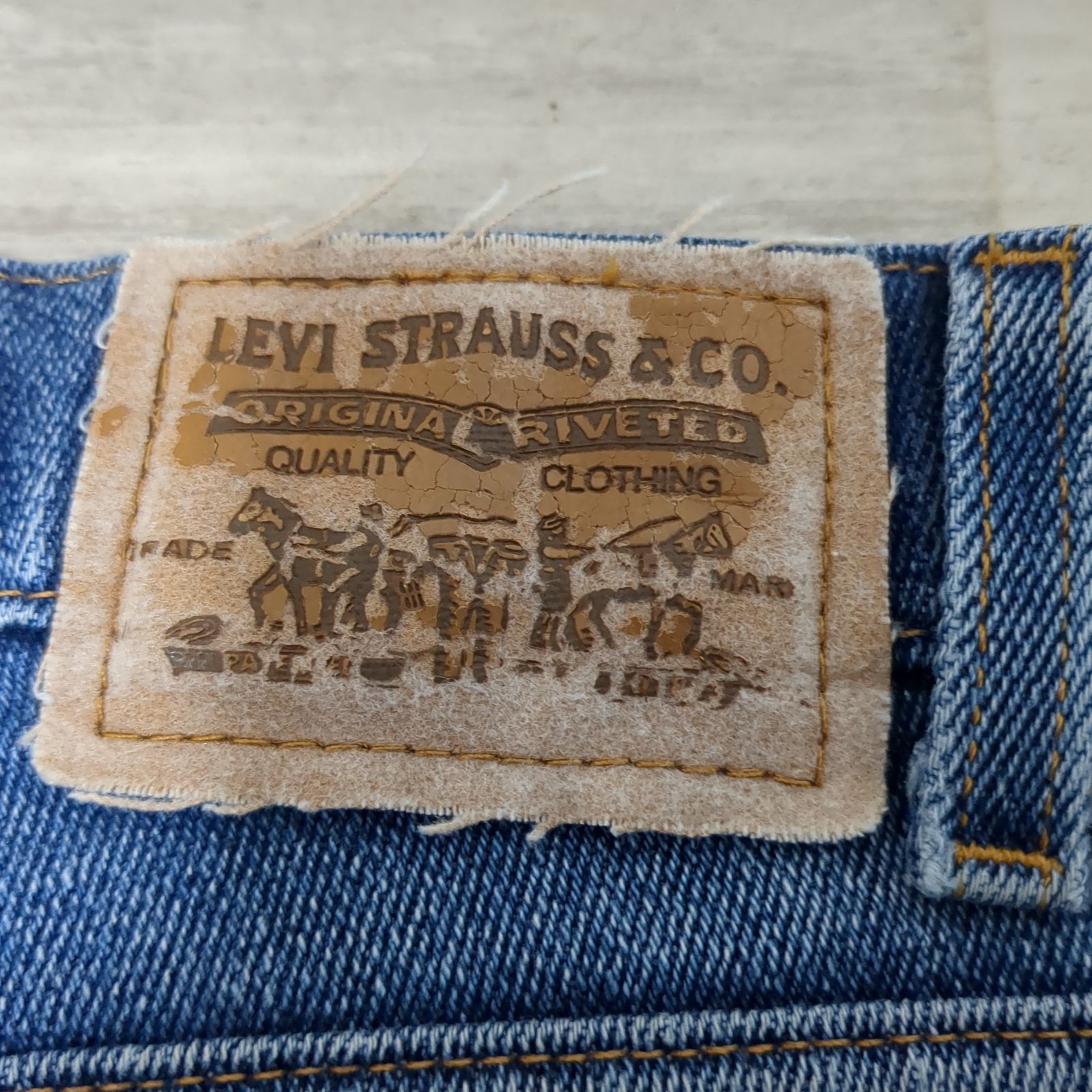 98年製 LEVI’S505 ストレッチ デニム ビンテージ 40-29 リーバイス505