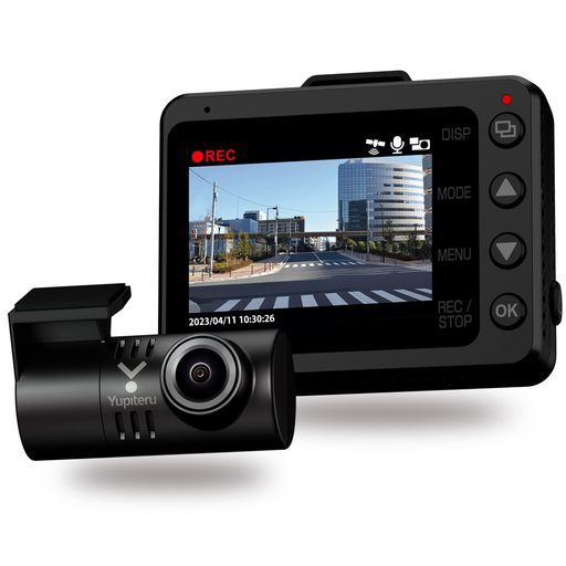 ユピテル(Yupiteru)ドライブレコーダー前後2カメラWDT024Rd夜間機能2KHDR32GBオービス警報運転をサポートするドライブレコーダー 16,330円