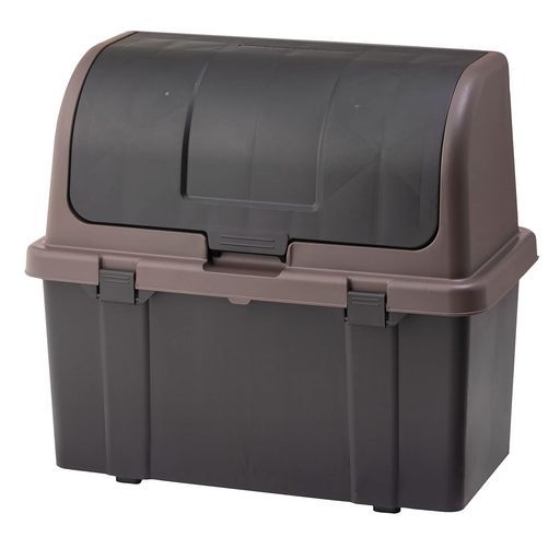 リッチェル(Richell)屋外ストッカーR220ブラック幅86.5x奥行46x高さ76cm220L日本製大型収納外置き一時置きごみ袋保管おしゃれ101