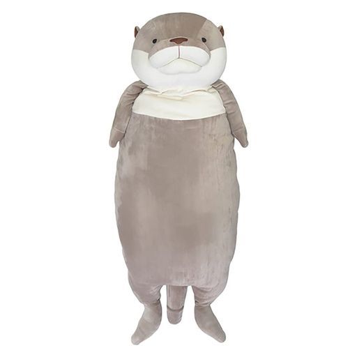 シナダグローバルもちかわうそ抱き枕足枕授乳クッションお座りサポートぬいぐるみ多機能妊婦マタニティクッションもちもち出産祝