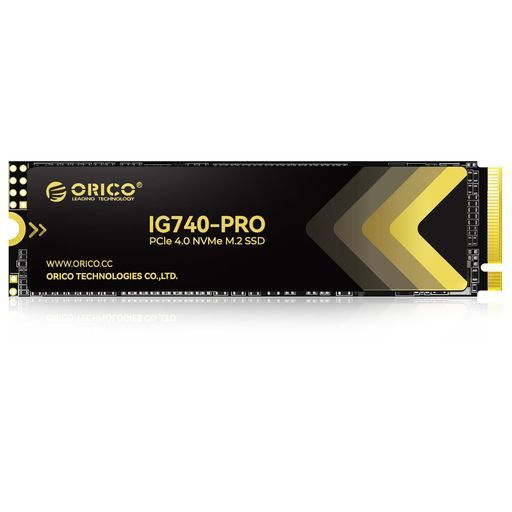 ORICOIG740PRO2TB産業用内蔵SSD-PCIe4.0M.2NVMe2280読取速度7450MB/s書込速度6500MB/s高耐久3DTLCNAND搭載1200TBW