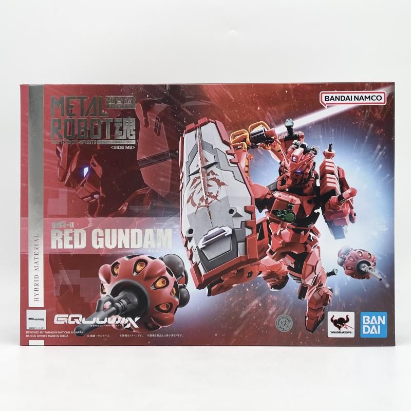【中古】未開封 METAL ROBOT魂 SIDE MS ｇMS-a 赤いガンダム バンダイ 機動戦士Gundam GQuuuuuuX ジークアクス[17]
