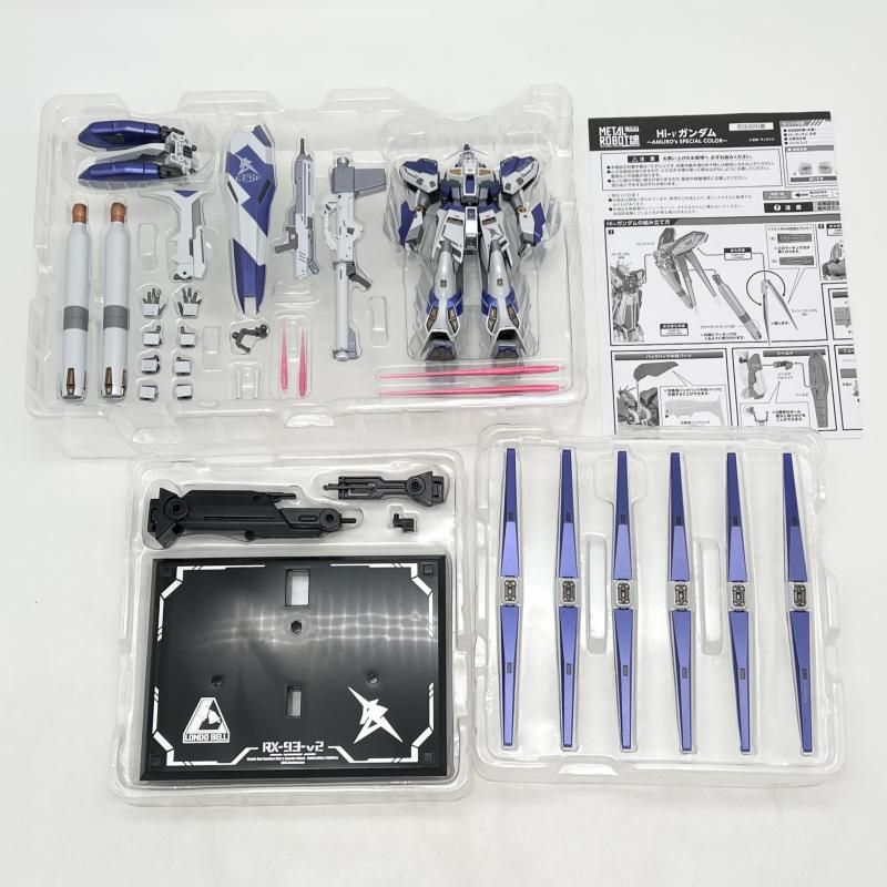 中古】開封 METAL ROBOT魂 SIDE MS RX-93-V2 Hi-νガンダム AMURO's
