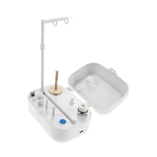 Hicelloミシン用自動ボビンワインダー電動ワインダー糸巻き機5VDC充電式&バッテリ駆動兼用操作簡単裁縫道具電動ボビン巻き機ロッ