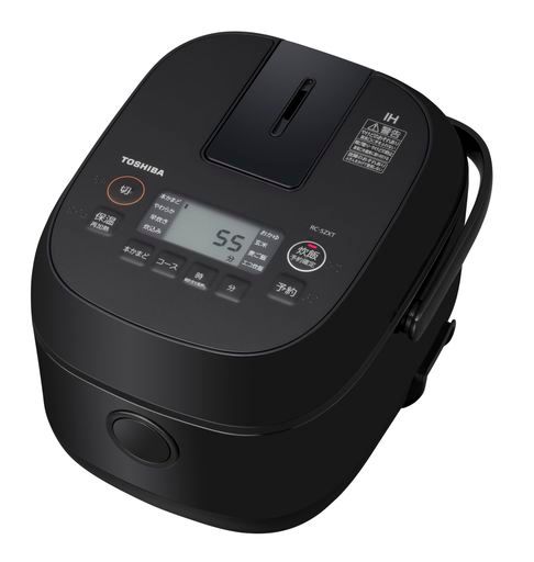 TOSHIBA(東芝)炊飯器3合RC-5ZXT(K)ブラック一人暮らしIH玄米保温24時間