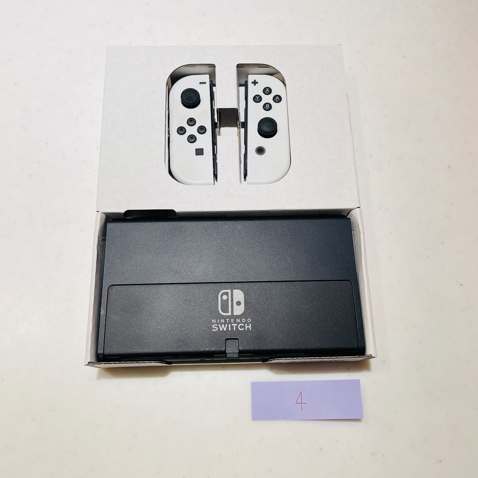 美品　Switch 本体＋付属品 シリアルXTJ10806391271】Nintendo Switch 有機ELモデル ホワイト 本体