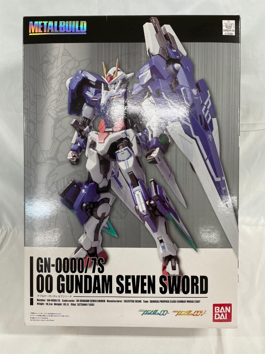 【未開封】METAL BUILD GN-0000/7S ダブルオーガンダム セブンソード 「機動戦士ガンダム00(ダブルオー)」