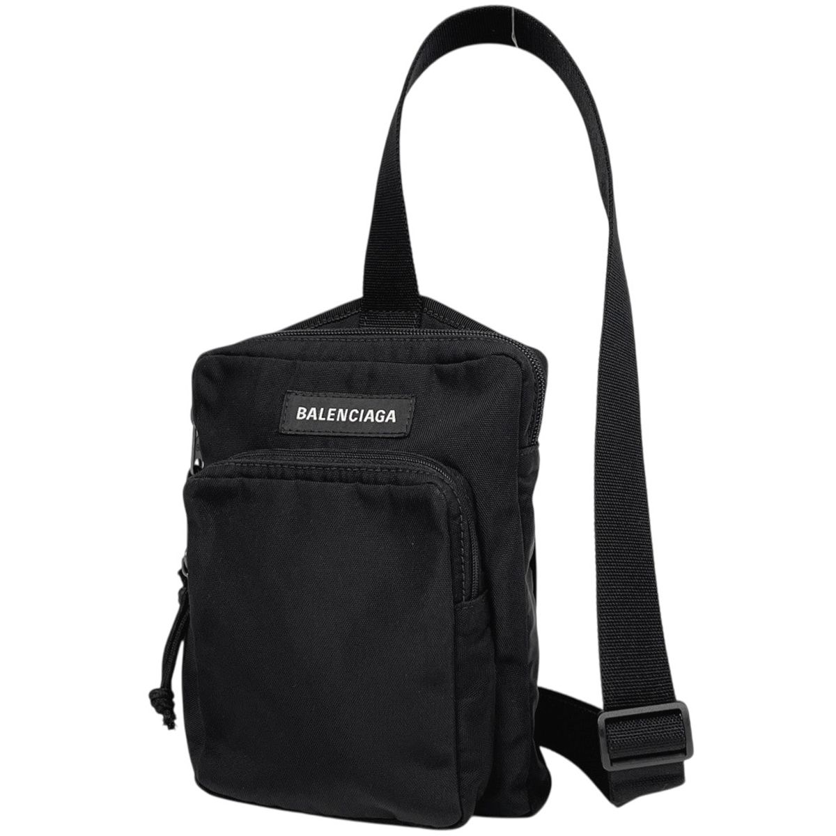 バレンシアガ BALENCIAGA エクスプローラー ボディバッグ ナイロン ブラック 593651 メンズ 【中古】 38,870円