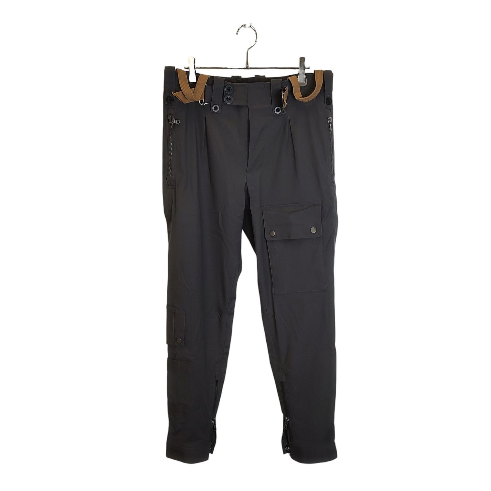 N.Peal エヌピール × 007 Combat Trousers コンバット トラウザー パンツ NPG107715JB S グレー メンズ