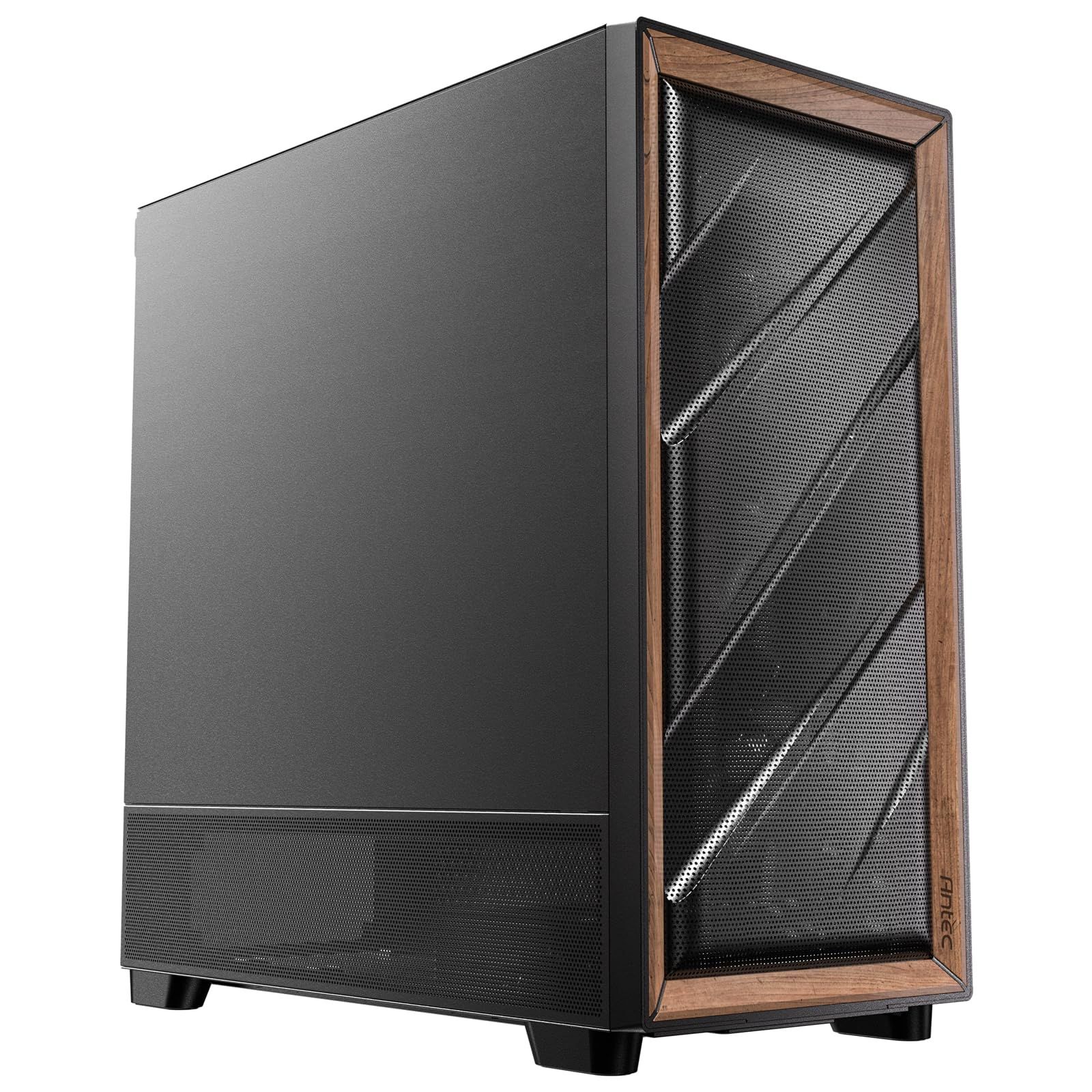 ANTEC FLUXシリーズ FLUX SE 吸音素材と本物の木材を使用した静音タイプのミドルタワーPCケースkk b765cb80