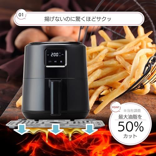 アビテラックス ノンフライヤー 1.9L 家庭用 1?2人用 エアフライヤー Abitelax オイルカット 電気 フライヤー 揚げ物 温め直し 冷凍食品 PSE認証済み AAF1-Kkk 792cec65 アビテラックス ノンフライヤー 1.9L 家庭用 1?2人用 エアフライヤー Abitelax オイルカット 電気 フライヤー 揚げ物 温め直し 冷凍食品 PSE認証済み AAF1-Kkk 792cec65