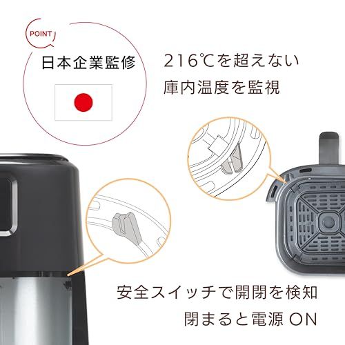 アビテラックス ノンフライヤー 1.9L 家庭用 1?2人用 エアフライヤー Abitelax オイルカット 電気 フライヤー 揚げ物 温め直し 冷凍食品 PSE認証済み AAF1-Kkk 792cec65 アビテラックス ノンフライヤー 1.9L 家庭用 1?2人用 エアフライヤー Abitelax オイルカット 電気 フライヤー 揚げ物 温め直し 冷凍食品 PSE認証済み AAF1-Kkk 792cec65
