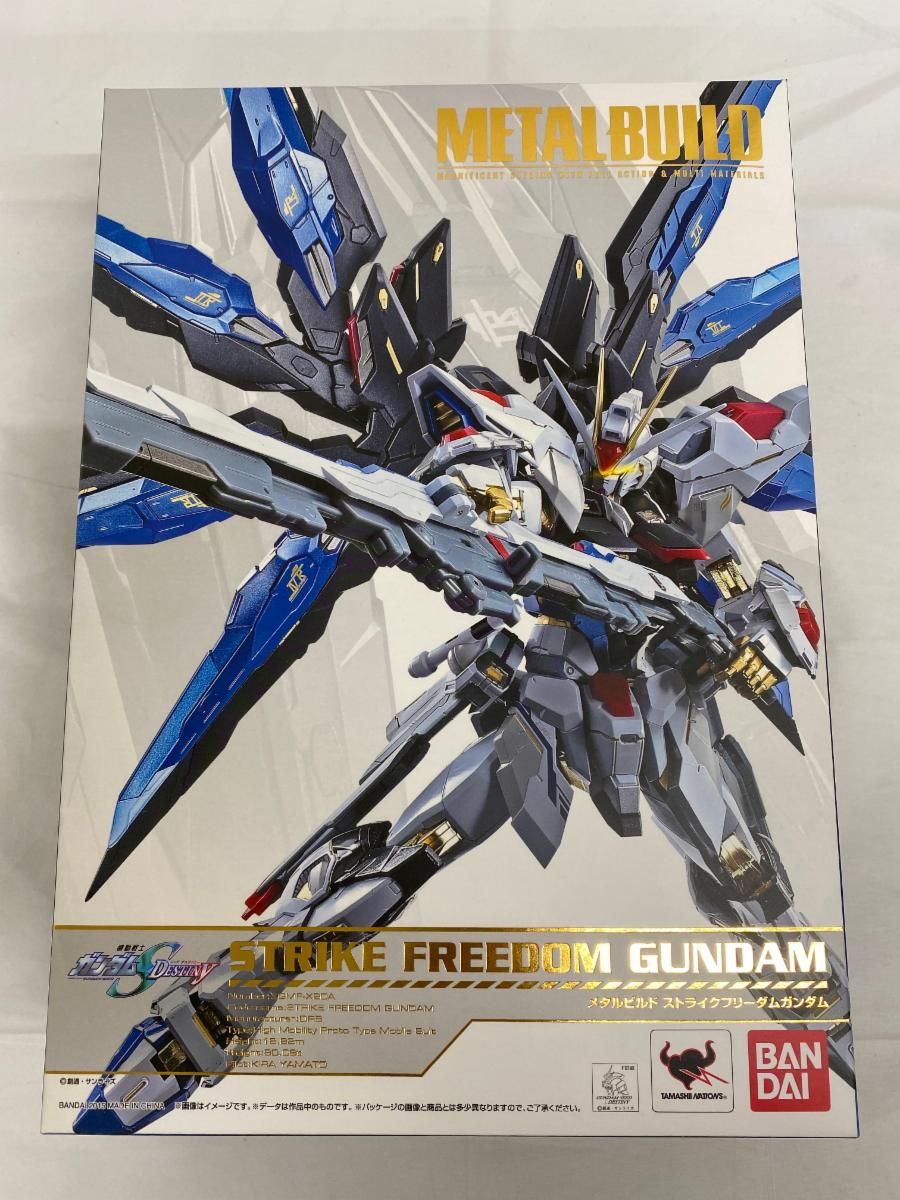 【未開封】METAL BUILD ストライクフリーダムガンダム 約195mm ABS&PVC&ダイキャスト製 塗装済み可動フィギュア