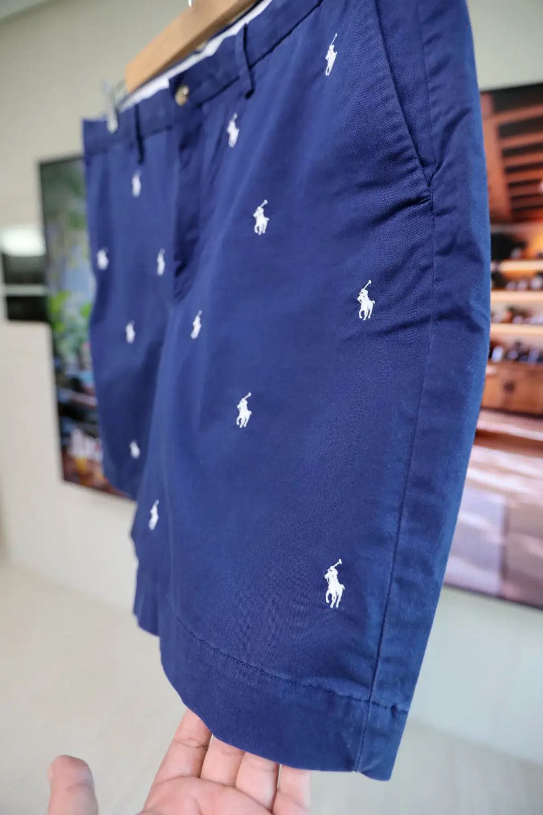 ポロラルフローレン オールオーバー ポニー 刺繍 ハーフパンツ 34 35