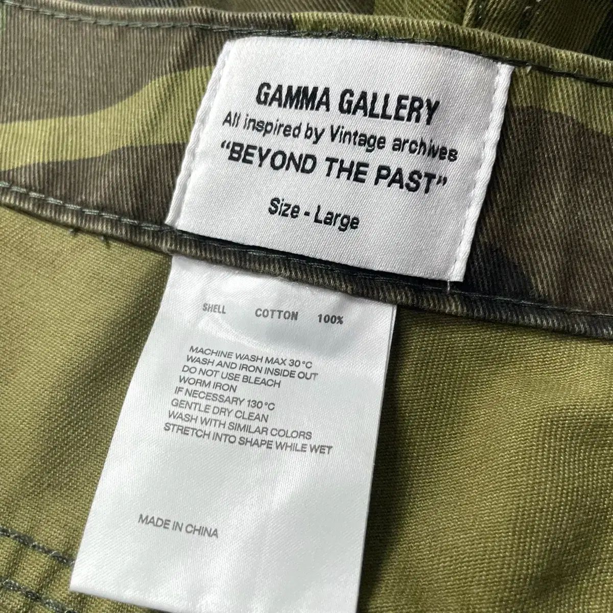 GAMMA GALLERY(ガンマギャラリー) ヴィンテージ カモフラ パンツ ズボン 33-34 GAMMA GALLERY(ガンマギャラリー) ヴィンテージ カモフラ パンツ ズボン 33-34