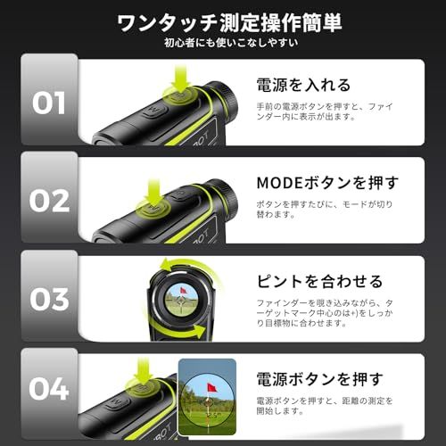 FOSSiBOT C1000F ゴルフレーザー距離計 3点間測定 LCD黒表示 最速0.04S測定 光学6.5倍望遠 高透過レンズ 1000m/1093yd対応 マグネット付 Mini GOLF 距離計 ミニ 超小型 超軽量141g ピンロッ 14517a0a FOSSiBOT C1000F ゴルフレーザー距離計 3点間測定 LCD黒表示 最速0.04S測定 光学6.5倍望遠 高透過レンズ 1000m/1093yd対応 マグネット付 Mini GOLF 距離計 ミニ 超小型 超軽量141g ピンロッ 14517a0a