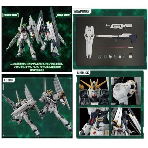 【RG】 1/144 ν (ダブル・フィン・ファンネル装備型) 機動戦士 逆襲のシャア プラモデル 福岡 SIDE-Fe 0b1352c2
