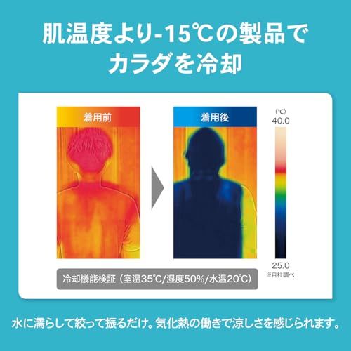 [ザムスト] 【スタテニで紹介】 肌温度-15℃の冷感ポンチョ 冷感タオル COOL SHADER クールフェイスカバー 暑さ対策 日焼け対策 UV対策 テニス サッカー ゴルフ ランニング スポーツ プール 日常生活e d042b19b