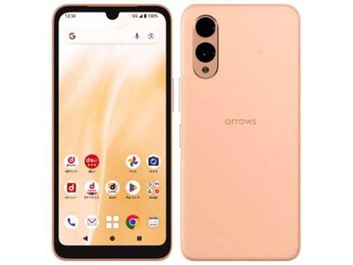 SimフリーarrowsWe2F-52EDocomoSIMロック解除済SIMフリーライトオレンジ