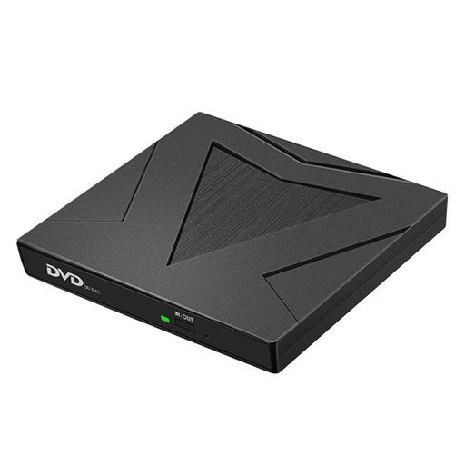PHENOFICE外付けドライブ車用dvdプレーヤートップ用の外付けDvdプレーヤーリーダー車用usbCdプレーヤー車用dvdプレーヤーBlack金