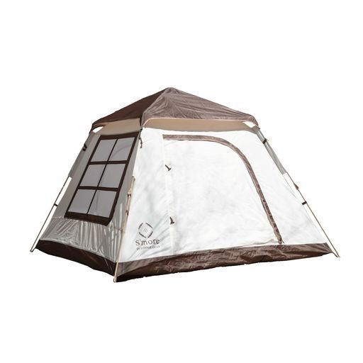 S’more(スモア)バニラコージーココアコージーポップアップテントテント公園BBQビーチUPF50+大人1~3名程度(バニラコージー)